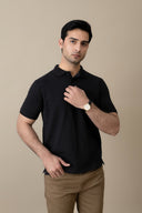 Black Timeless Polo