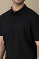 Black Timeless Polo