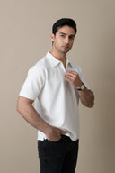 White Refined Polo