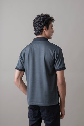 Charcoal Grey Imperial Polo