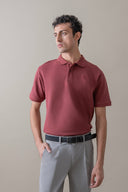 Maroon Classic Polo