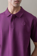 Purple Classic Fit Polo