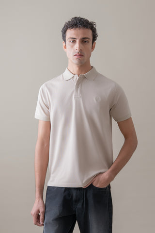 Khaki Classic Polo