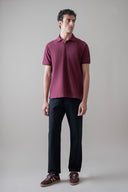 Maroon Essential Polo