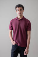 Maroon Essential Polo