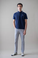 Navy Modern Polo