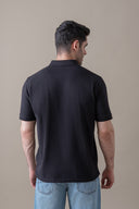 Black Essential Polo