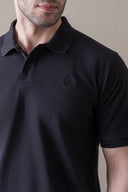 Black Essential Polo