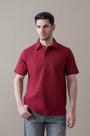 Maroon Heritage Polo