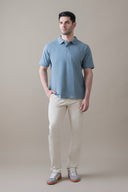Sky Blue Essential Polo