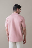 Pink Essential Classic Fit Polo