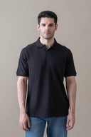 Black Essential Polo