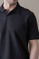 Black Essential Polo