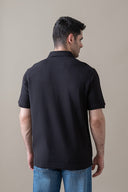 Black Essential Polo
