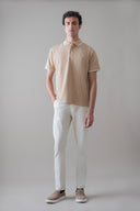 Beige Essential Polo