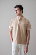 Beige Essential Polo