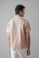 Beige Essential Polo