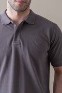 Grey Heritage Polo