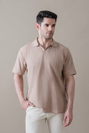 Beige Signature Polo
