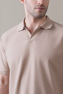 Beige Signature Polo