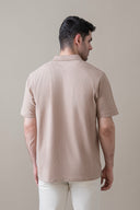 Beige Signature Polo
