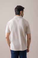 Beige Signature Polo