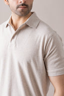 Beige Signature Polo