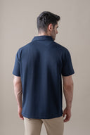 Navy Refined Polo