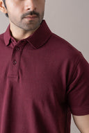 Maroon Heritage Polo