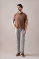 Brown Signature Polo