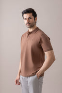 Brown Signature Polo