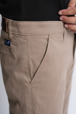 Smart Fit Khaki Chino Pant RTCS240226-KHI