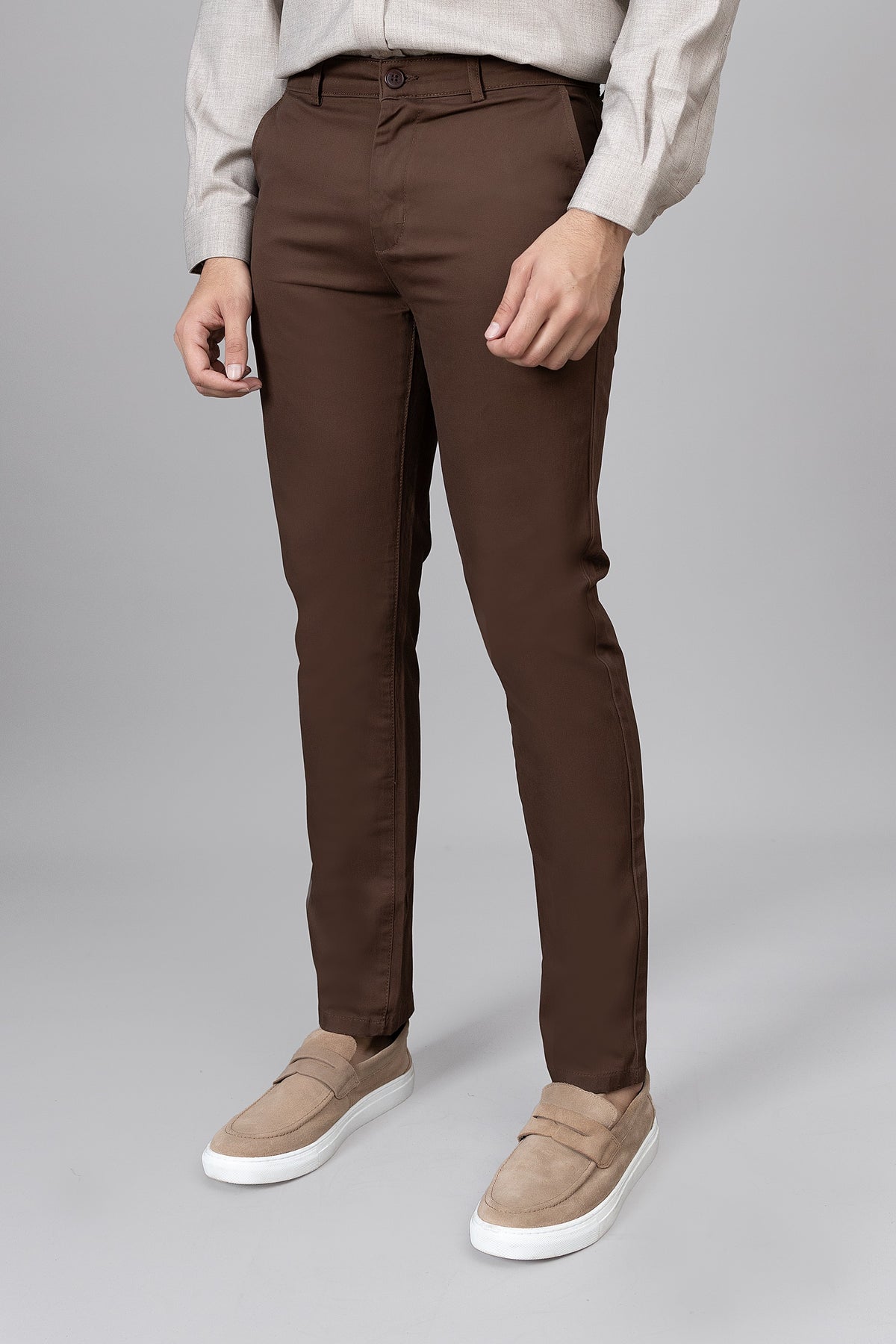 Dark Brown Chino Pant