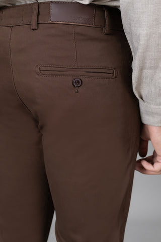 Dark Brown Chino Pant