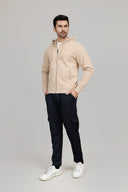 Beige Hoodie