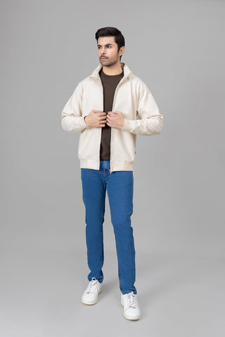 Off White Zipper Jacket