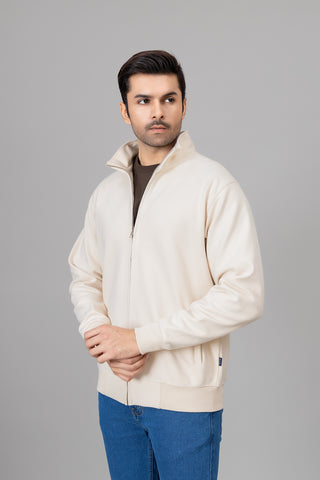Off White Zipper Jacket