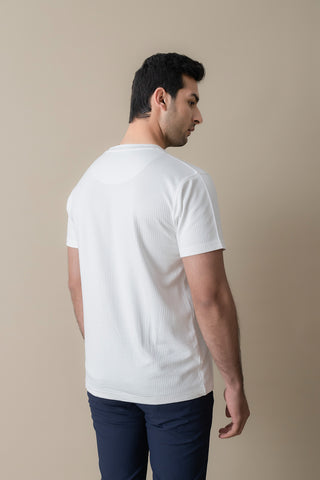White Essential Tee