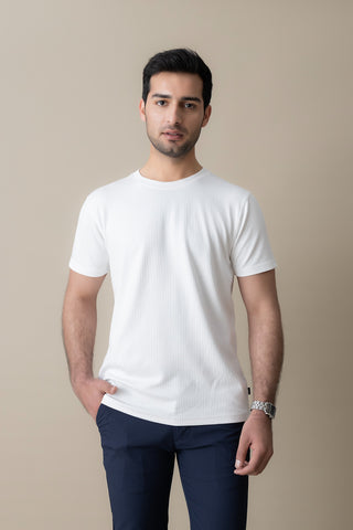 White Essential Tee