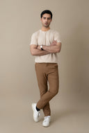 Beige Essential Tee