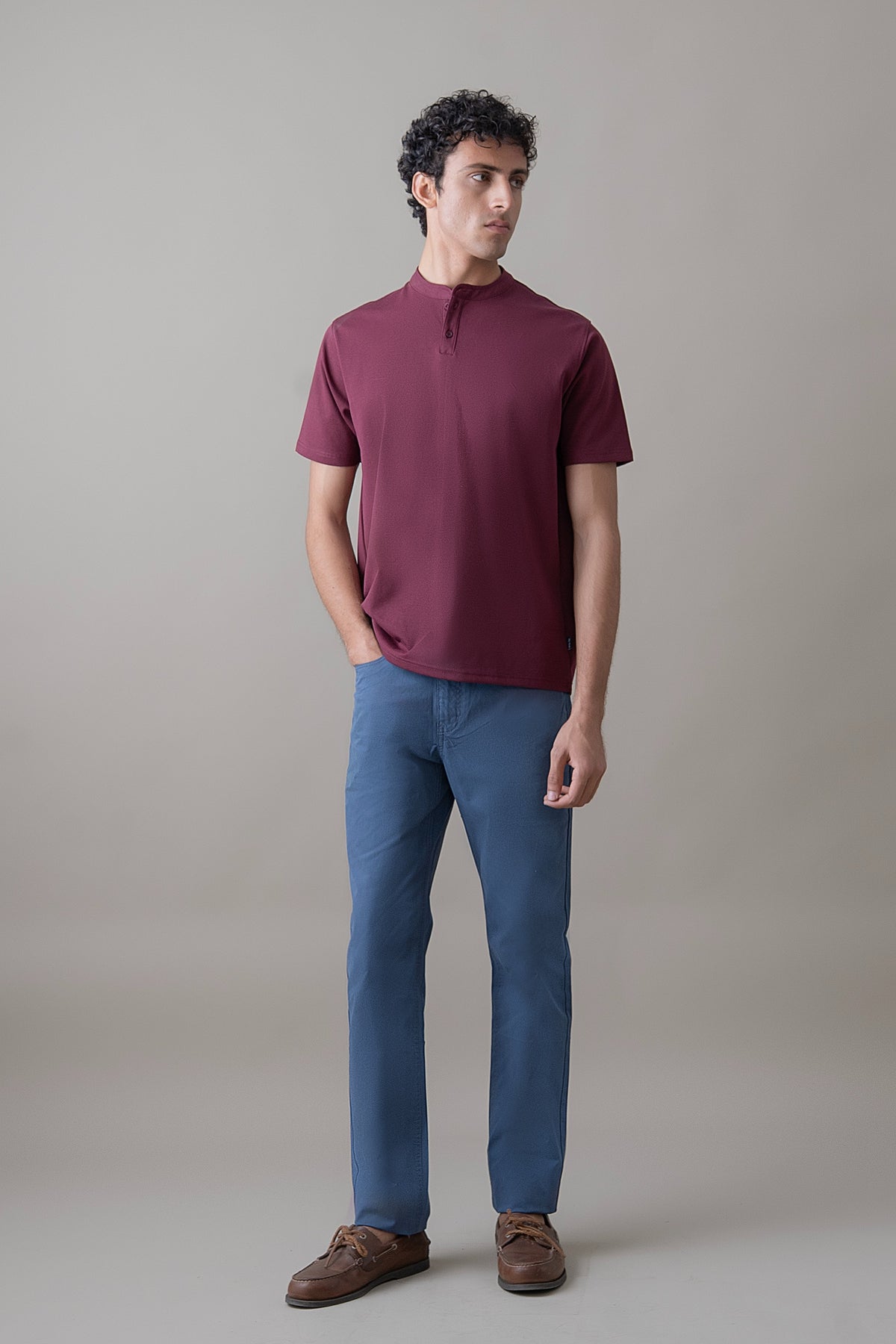 Maroon Essential Tee