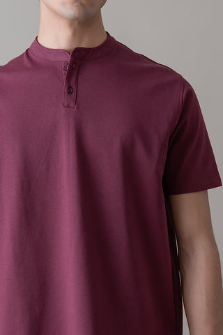 Maroon Essential Tee