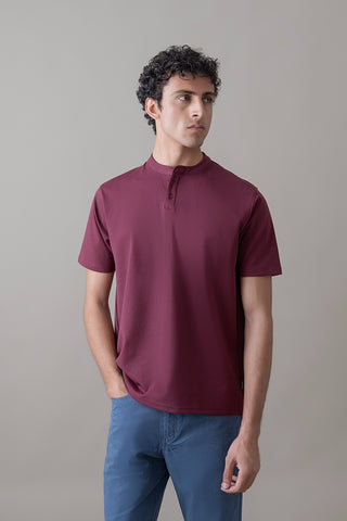 Maroon Essential Tee