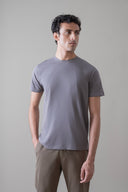 Charcoal Round Neck Shirt