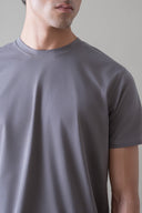 Charcoal Round Neck Shirt
