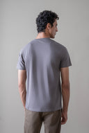 Charcoal Round Neck Shirt