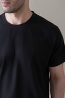 Black Essential Tee