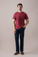 Maroon Essential Tee