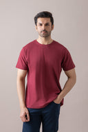Maroon Essential Tee