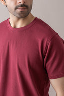 Maroon Essential Tee